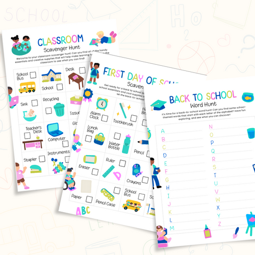 The Ultimate Back to School Scavenger Hunt