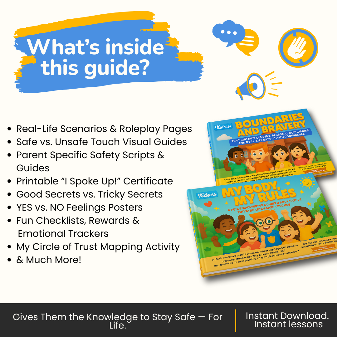 My Body My Choice for Kids: A Safety Workbook Collection