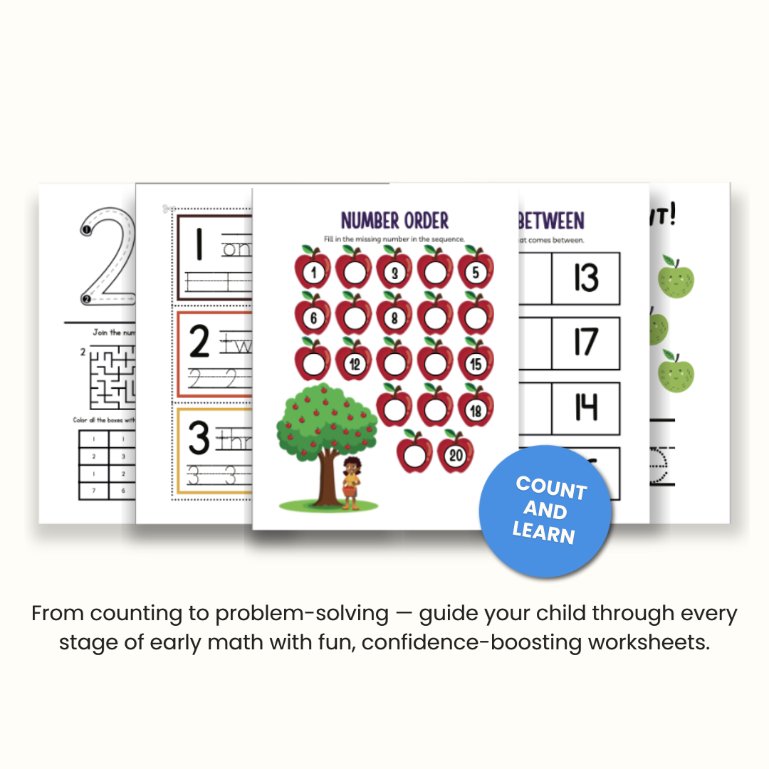 Fun-to-Learn Math Activity Pack - Instant Download – Kidsess IN